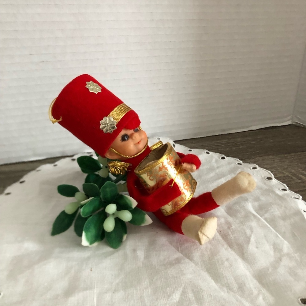 Vtg Japan Toy Soldier Ornament